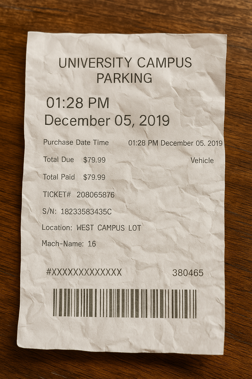 Parking Lot 4