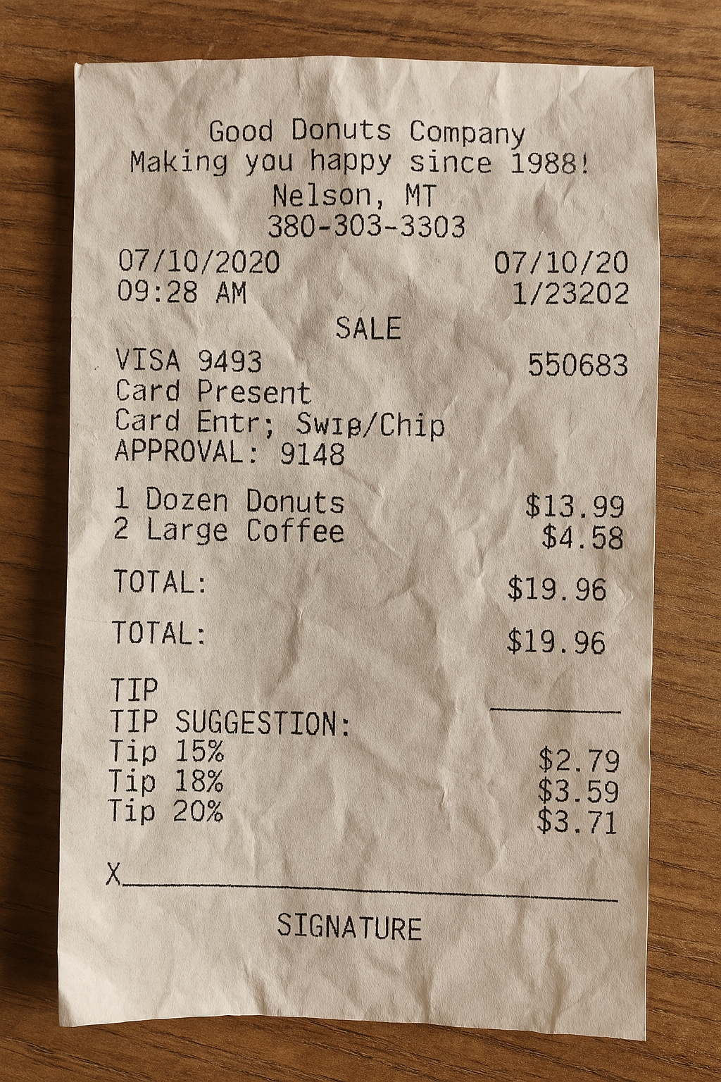Restaurant Signature
